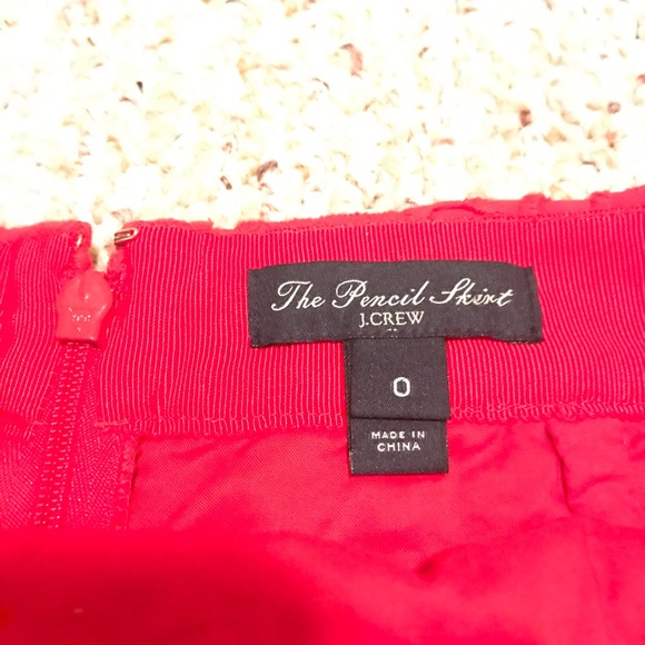 J Crew Eyelet Pencil Skirt - Picture 3 of 3